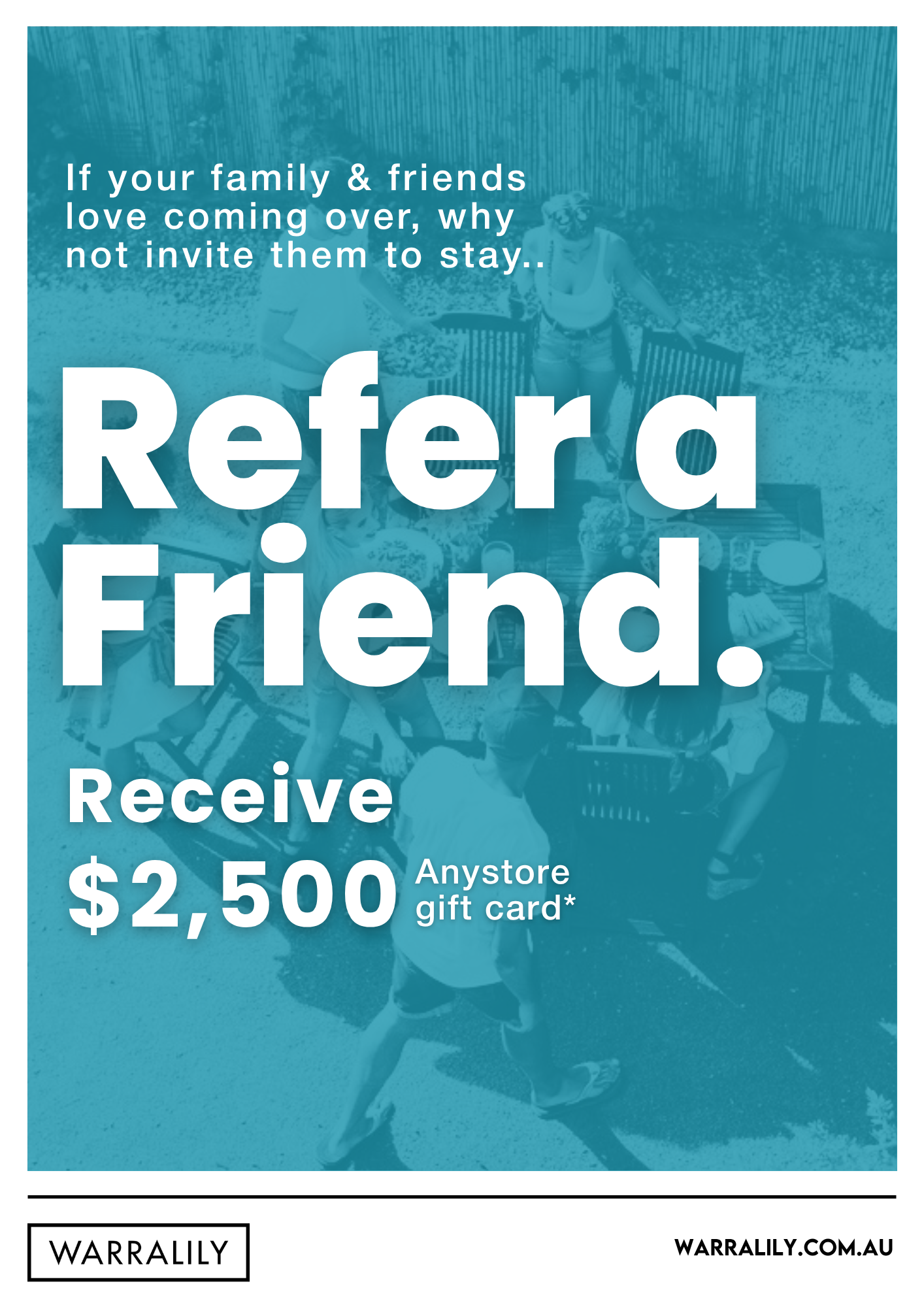 Refer and be rewarded